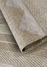 Villeroy & Boch, Kusový koberec Villeroy & Boch 106080 Brown – na von aj na doma, 155x230, hnedá, chodba / predsieň