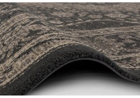 Tmavosivý vlnený koberec 100x180 cm Zana – Agnella