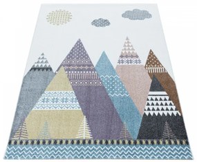 Detský koberec Lucky kopce viacfarebné