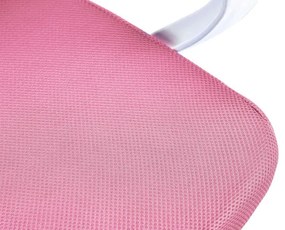 Kancelárska stolička FD-6 biela / ružová