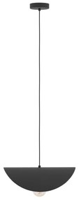 Eglo 390392 - Luster na lanku SACEDA 1xE27/40W/230V 41 cm čierna/zlatá