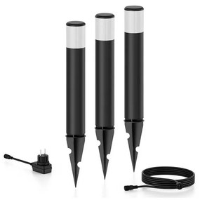 Philips - SADA 3x LED Vonkajšia lampa PUREX LED/1,5W/24/230V IP44