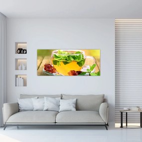 Obraz - Čaj (120x50 cm)