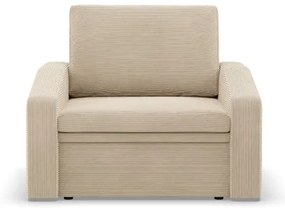 Kreslo ORBIT Poso rozkladacie, béžové