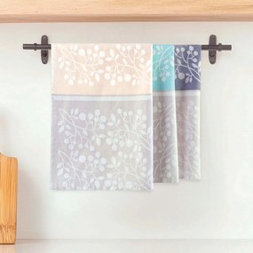 KUCHYNSKÉ UTIERKY PEREL SADA 3KS 50X70 CM VZOROVANÉ