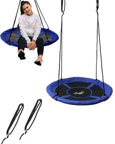 Záhradná hojdačka bocianie hniezdo KELLY 100 cm žltá