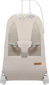 Detské hojdacie kreslo Moon 50 béžové