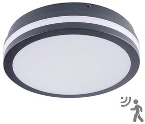 Kanlux 32948 - LED Vonkajšie svietidlo so senzorom BENO LED/18W/230V 4000K IP54