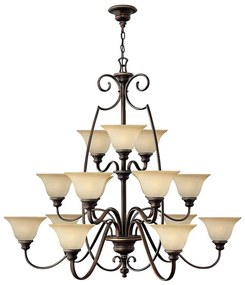 Hinkley HK-CELLO15 - Luster na reťazi CELLO 15xE27/60W/230V