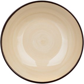 Banquet Tanier hlboký PALAS, 18 cm, krémová