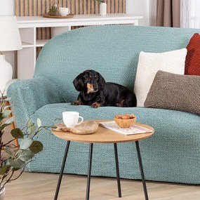 Bielastické poťahy COSTINA mätová kreslo ušiak (š. 60 - 110 cm)