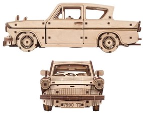 Ugears 3D mechanické puzzle Harry Potter Lietajúci Ford Anglia 246 ks
