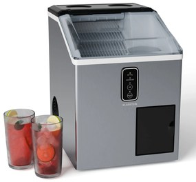 Klarstein Bullet Ice výrobník ľadu, 15 kg ľadu denne, Bullet & drvený ľad, Nehrdzavejúca oceľ