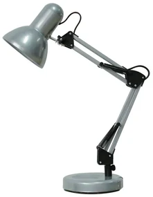 Rabalux SAMSON stolné svietidlo max. 60W | E27 | IP20 - strieborná