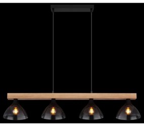 Globo 15544-4H - Luster na lanku LINDI 4xE14/15W/230V