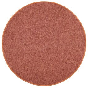 Vopi, Kusový koberec Astra terra kruh, 200x200 (priemer) kruh, oranžová, chodba / predsieň