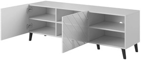 Cama Biely TV stolík Abeto 2D