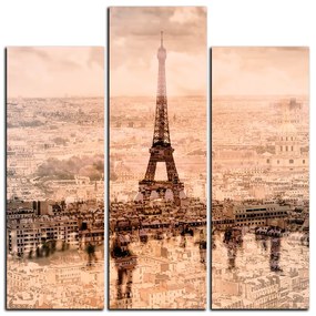 Obraz na plátne - Fotografia z Paríža - štvorec 3109C (105x105 cm)