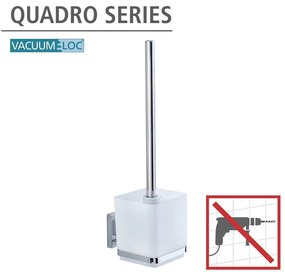 Držiak na toaletnú kefu bez nutnosti vŕtania Wenko Vacuum-Loc, až 33g