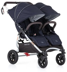 VALCO BABY Kočík dvojičkový vrátane nánožníkov Snap Duo Sport - navy
