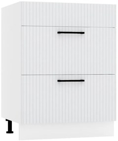 Skrinka do kuchyne Kate d60pc s/2 zasl svetlo šedá mat