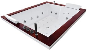M-SPA - Kúpeľňová vaňa HC SPA s hydromasážou 180 x 150 x 67 cm