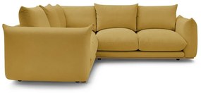 Žltá rohová pohovka Ernest – Bobochic Paris