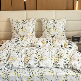 Obliečky z mikrovlákna CITRUS GARDEN biele Rozmer obliečky: 70 x 90 cm | 140 x 220 cm
