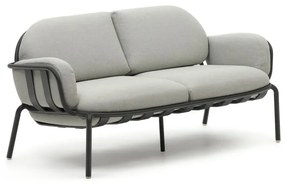 Svetlosivá záhradná pohovka Joncols - Kave Home