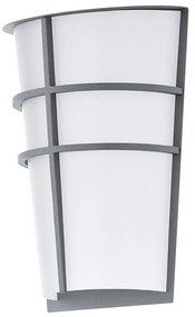 Eglo Eglo 78132 - LED Vonkajšie nástenné svietidlo BREGANZO 2xLED/2,5W/230V IP44 EG78132