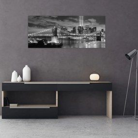 Obraz - Brooklynský most (120x50 cm)