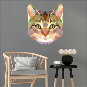 Samolepka Ambiance Origami Cat