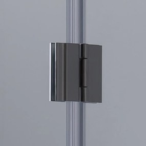 BPS-koupelny Štvorcový sprchovací kút ZES KZ1290B 90x90 chróm/transparent - bez vaničky
