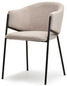 Stolička Chad (béžová + čierna). Akcia -20%. Vlastná spoľahlivá doprava až k Vám domov. 1111006