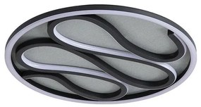 Searchlight 81100-39BK - LED stmievateľné stropné svietidlo ZENDISC LED/20W/230V 3000K priemer 39 cm