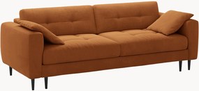 Velúrová rozkladacia pohovka's úložným priestorom Lazio (3-miestna), Š 242 cm