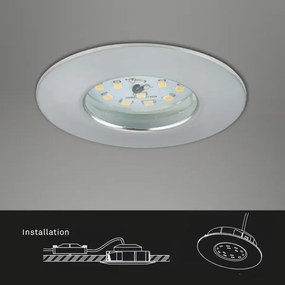 Briloner 7295-019- LED Stmievateľné kúpeľňové svietidlo ATTACH LED/6,5W/230V IP44