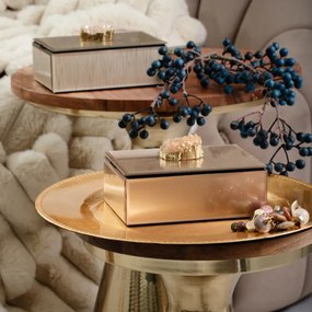 Šperkovnica PIERRE ružová s kameňom 705236