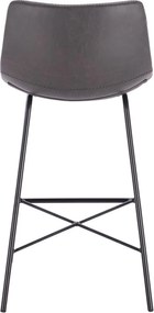 2 x Barová židle Hawaj CL-845-4 tmavě šedá