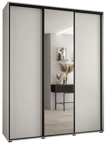 Skriňa 45 Canaris 3 190 biela/čierna