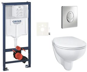 Závesný wc set do ľahkých stien / predstenová montáž GROHE Bau Ceramic SIKOGRSBAUSA