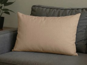 Mušelínová obliečka na vankúš PURELY 40x80 cm, svetlohnedá