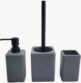 Kúpeľňové doplnky z prírodného kameňa Granite, 3 ks
