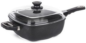 Hlboká panvica G21 Cook 26 cm s pokrievkou a odnímateľnou rukoväťou 63425196