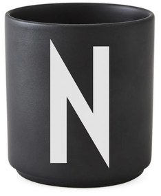 DESIGN LETTERS Porcelánový hrnček/dózička Letters Black 300 ml W