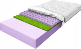Matrac 150x160 morská tráva pena cube 27 cm anticelulitídny tvrdý H3
