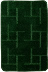 Sada kúpeľňových koberčekov TERAMO tmavozelená