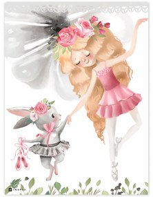 Obrazy do detskej izby - Balet v srdci