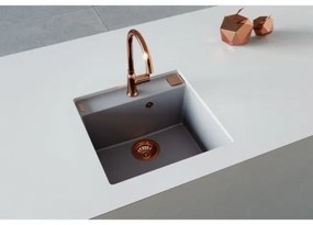 ALVEUS 1128395 - Kuchynský drez FORMIC 52x51 cm granit/biela