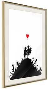 Artgeist Plagát - Battlefield [Poster] Veľkosť: 40x60, Verzia: Čierny rám s passe-partout